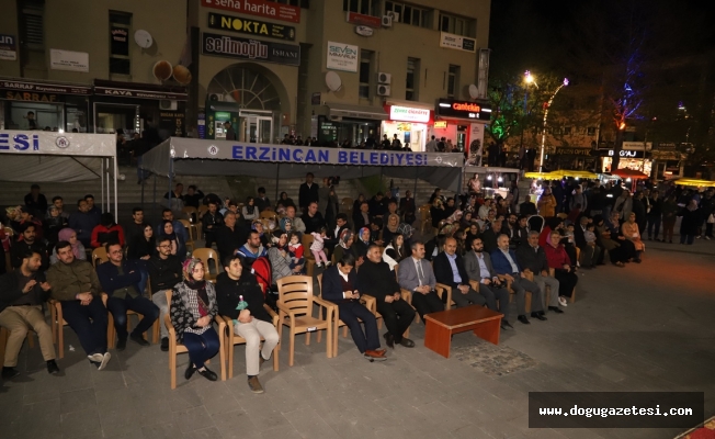 Erzincan’da Ramazan Akşamları Dolu Dolu Geçiyor