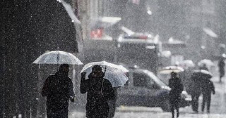 Erzincan’da yağmur ve kar etkisini sürdürecek