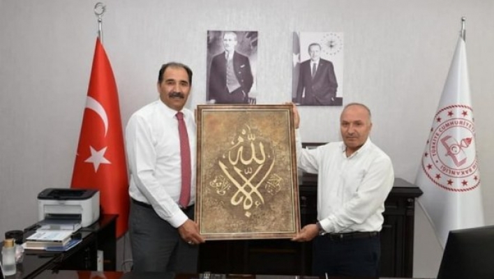 Bitlis İl Millî Eğitim Müdürü’nden Aziz Gün’e ziyaret