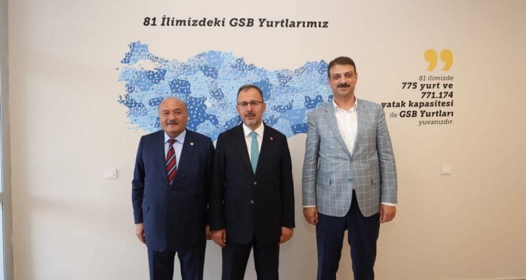 Erzincan'a yapılacak ve devam eden yatırımlara ilişkin görüşmeler yapıldı