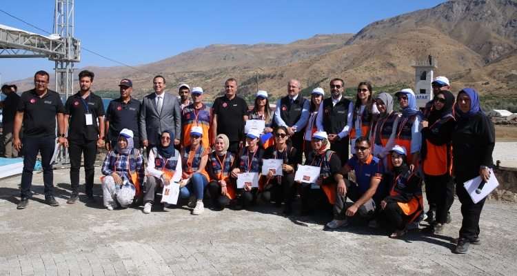 Erzincan AFAD Elazığ’da deprem tatbikatına katıldı
