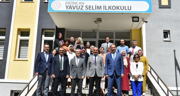 MEB Bilgi İşlem Genel Müdürü Özgür Türk Erzincan’da