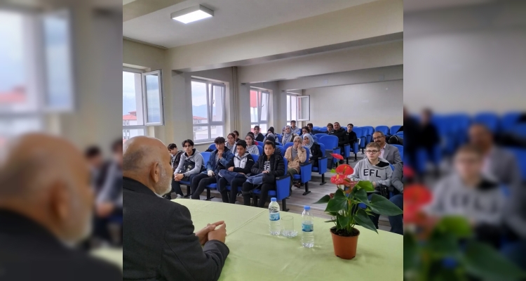 Erzincan Fen Lisesi Halil İbrahim Özdemir’i ağırladı