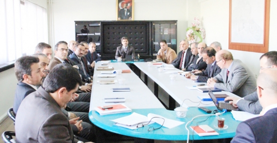 Erzincan Belediyesi Müdürler Toplantısı Yapıldı