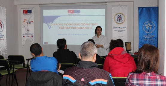 Erzincan GHSİM personeline proje döngüsü eğitimi 